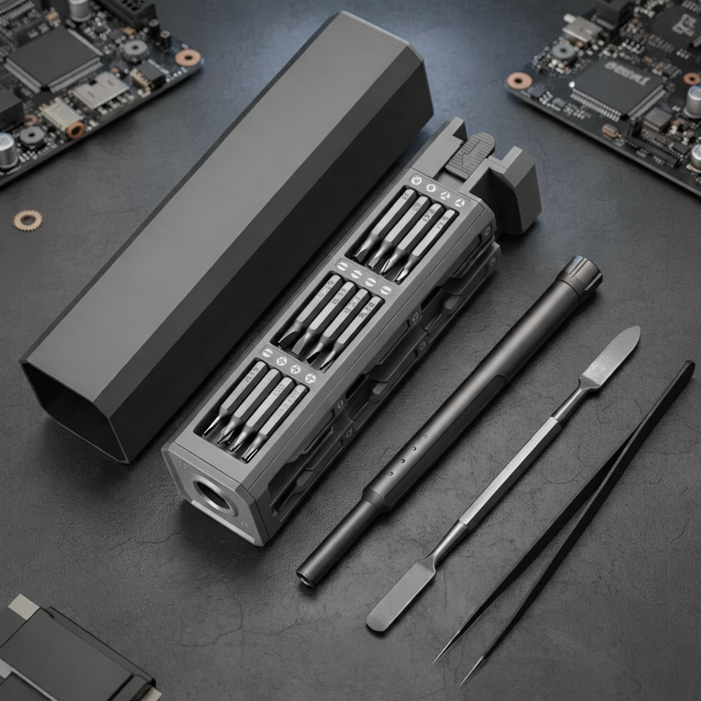 46 في 1 طقم مفك براغي: مجموعة أدوات أنيقة ومتينة ومتعددة الاستخدامات